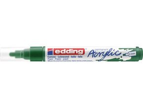 Edding Akrilni marker E-5100 medium 2-3mm obli vrh zelena