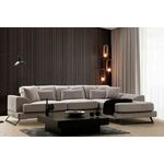 Atelier Del Sofa Frido Right (L3+Chl) Light Grey Corner Sofa