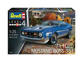 REVELL Maketa Model Set 71 Ford Mustang Boss 351