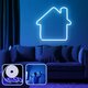 OPVIQ Zidna LED dekoracija Home Medium Blue