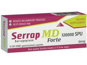 Healty nutrition and beauty Serapeptaza Serrap MD 120000 SPU