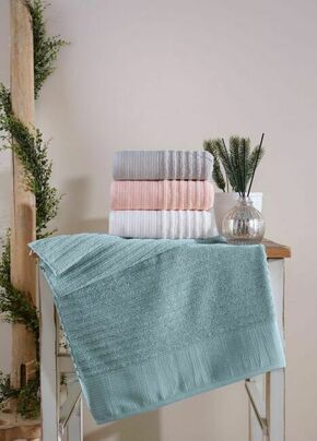 Grazia Multicolor Bath Towel Set (4 Pieces)