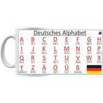 Sohograph Šolja - Nemački alfabet