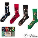Socks &amp; Friends Set Čarapa 4/1 Scary and Goofy