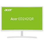 Acer ED242QRWI monitor, VA, 23.6", 16:9, 1920x1080, 75Hz