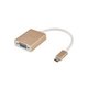 Fast Asia adapter - konvertor USB 3.1 tip C (M) - DVI (F)