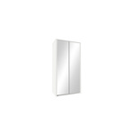 Maxim ormar/ogledalo 2 vrata 113,3x53,3x197cm beli