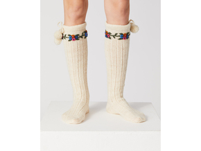 Wool Art Čarape kićanka 12AS03