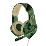Trust GXT 310C gaming slušalice, 3.5 mm, zelena, 108dB/mW, mikrofon