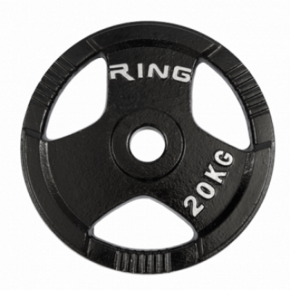 RING olimpijski liveni teg sa hvatom RX PL14-20 1x20kg