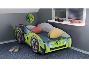 Racing Car Dečiji krevet Hero Smash 160x80cm