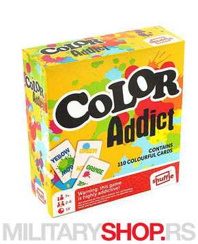 Društvena igra na engleskom Color Addict