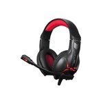 Marvo HG8928 gaming slušalice, 3.5 mm/USB, crna/crvena, 125dB/mW, mikrofon