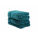 Colorful - Dark Green Dark Green Towel Set (3 Pieces)