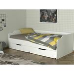 Young - White White Single Bedstead