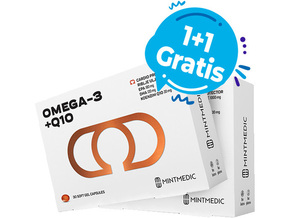 Mint Medic Omega 3 + Q10 promo pack 1+1