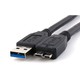 E green Kabl USB 3 0 tip A Micro B M M 2m crni