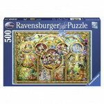 RAVENSBURGER Ravensburger puzzle (slagalice) - dizni porodica u zlatu RA14183