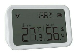 ZIGBEE SMART TEMPERATURE HS05 Gembird Alexa Smart Zigbee temperature and humidity sensor wireless Lu