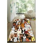 Conceptum Hypnose Dogs Multicolor Carpet (100 x 150)