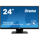 Iiyama ProLite T2454MSC-B1 monitor, IPS, 23.8"/24", 16:9, 1920x1080, 60Hz, HDMI, VGA (D-Sub), USB, Touchscreen