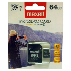 Maxell microSDXC 64GB memorijska kartica