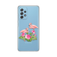 Torbica Silikonska Print Skin za Samsung A536B Galaxy A53 5G Flamingo