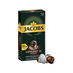 Jacobs kapsule Nespresso kompatibilne Espresso Intenso 10, 10kom
