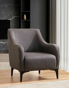 Atelier del Sofa Fotelja Belissimo Dark Grey