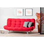 Misa Sofabed - Red Red 3-Seat Sofa-Bed