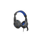 Trust GXT 307B Ravu gaming slušalice, 3.5 mm, crna/plava, 105dB/mW, mikrofon