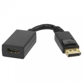 FAST ASIA adapter DisplayPort na HDMI (Crni)