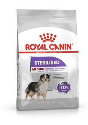 Royal Canin MEDIUM STERILISED -potpuna hrana za sterilisane odrasle pse srednjih rasa (11–25 Kg)