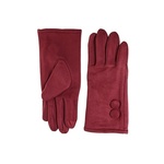 Factory Claret Red Women's Gloves B-165