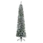 Bez brenda Novogodišnja jelka Pencil pine snowy 150cm-45cm Everlands