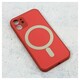 Maskica Magsafe Color za iPhone 12 Mini 5 4 crvena