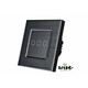Wifi pametni prekidač, aluminijumski panel crni - 3 tastera WP0053