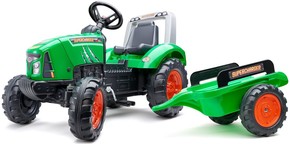 Falk Supercharger Traktor Za Decu Sa Prikolicom