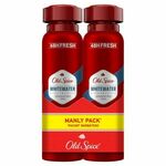 Old Spice Whitewater muški dezodorans u spreju 2x150ml