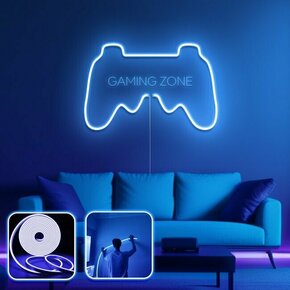 OPVIQ Zidna LED dekoracija Gamer Room Large Blue