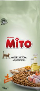 MITO MIX PREMIUM HRANA za odrasle mačke - piletina i riba 15kg