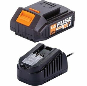 Villager FUSE Set baterija 18V 1.5Ah + punjač 1