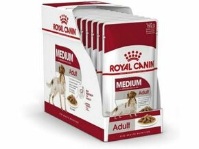 Royal Canin Hrana za pse Adult Medium preliv 10x140gr