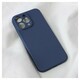 Maskica Teracell Soft Velvet za iPhone 14 Pro Max 6 7 tamno plava
