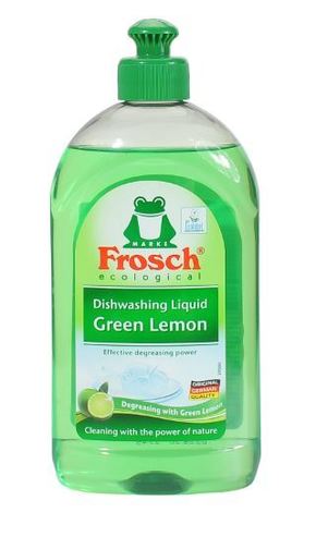 Frosch tečnost za pranje posuđa GREEN LEMON 500ml