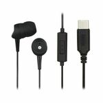 USB-C slušalice + Mic za smartfon, Basic4Phone, crne