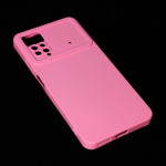Torbica Silikon color za Xiaomi Redmi Note 11 Pro 4G/5G roze