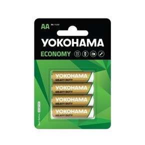 Baterija cink Yokohama 1 5V AA R6 Economy BL4