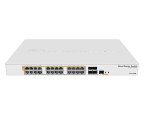 MIKROTIK (CRS328-24P-4S+RM) RouterOS 5L ili SwitchOS dual boot PoE switch (48825)