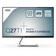 AOC Q27T1 monitor, IPS, 27", 16:9, 2560x1440, 75Hz, HDMI, Display port